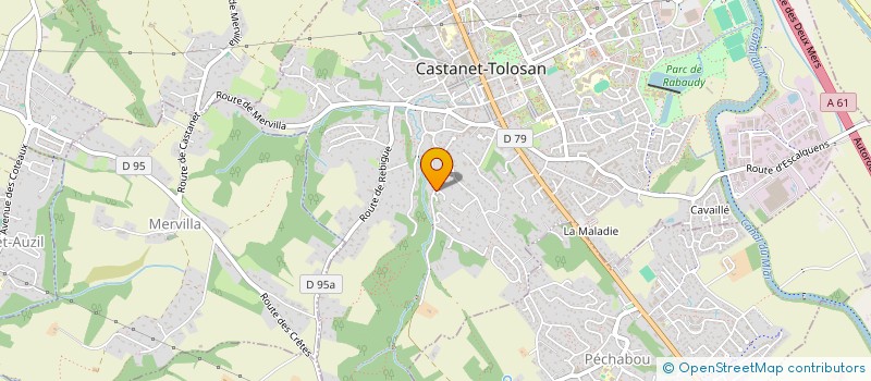 localisation de l'entreprise PROBATIO CONSEIL à CASTANET-TOLOSAN