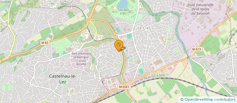 localisation de l'entreprise PROBE à CASTELNAU-LE-LEZ