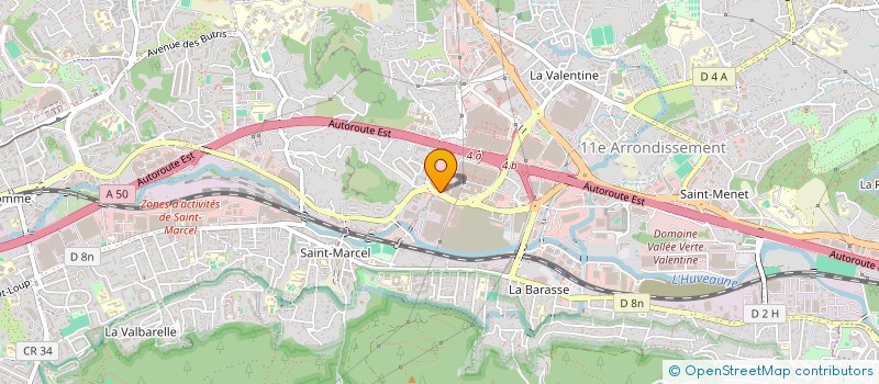 localisation de l'entreprise PROBEAUTIC INSTITUT FORMATION  MARSEILLE
