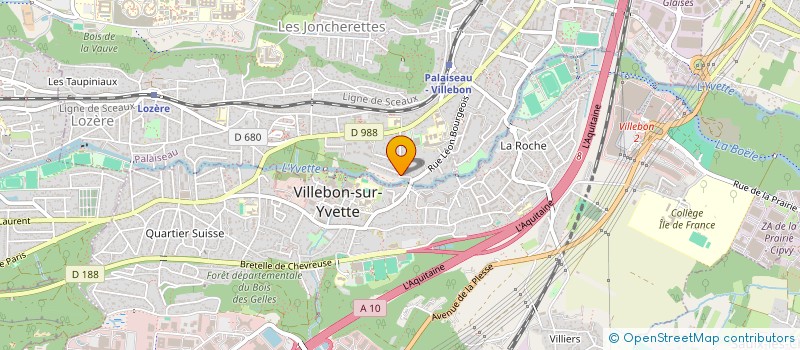 localisation de l'entreprise PROBELLIUS à PALAISEAU