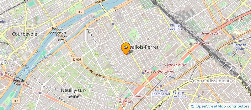 localisation de l'entreprise PROBI CONSULTING à LEVALLOIS-PERRET
