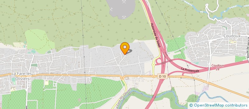 localisation de l'entreprise PROBIONAT PROVENCE à LA FARE-LES-OLIVIERS