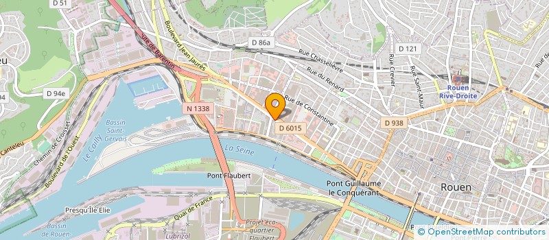 localisation de l'entreprise PROBODIS à ROUEN