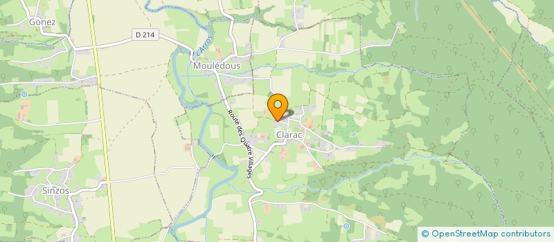 localisation de l'entreprise PROBOUK  CLARAC