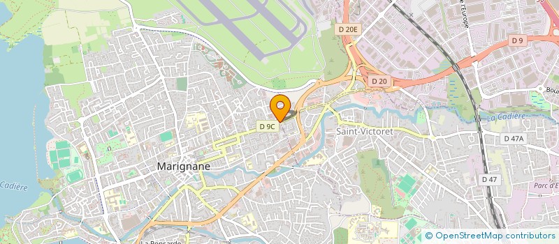 localisation de l'entreprise PROBRE 2 SURL  MARIGNANE