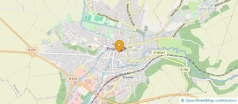 localisation de l'entreprise PROBROD DIFFUSION à PROVINS