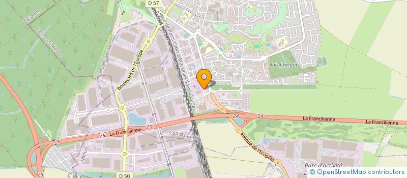 localisation de l'entreprise PROBROW  COMBS-LA-VILLE