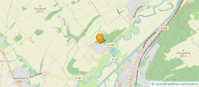 localisation de l'entreprise PROBST IMMOBILIER  ILLFURTH