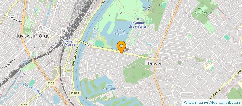 localisation de l'entreprise PROBTP-CONCEPT à DRAVEIL