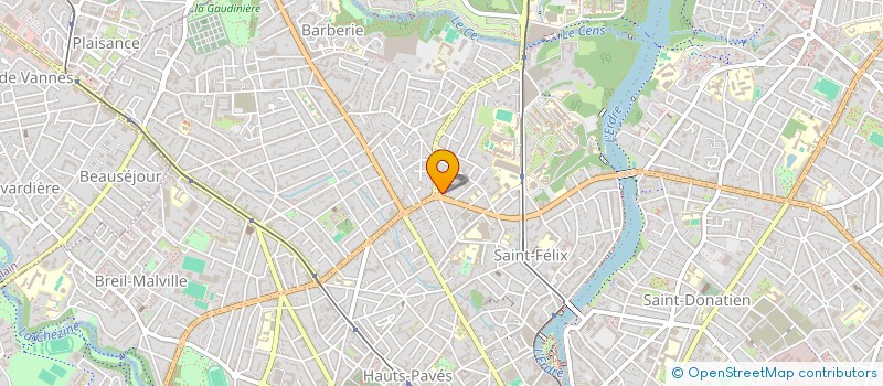 localisation de l'entreprise PROBUG NANTES à NANTES