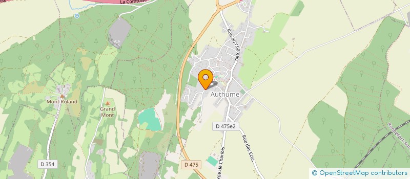 localisation de l'entreprise PROBUL  AUTHUME