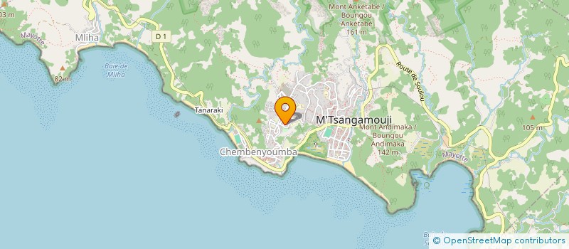 localisation de l'entreprise PROBUS IMMOBILIER à M'TSANGAMOUJI