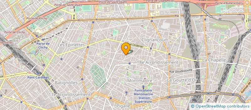 localisation de l'entreprise PROCABLE à PARIS