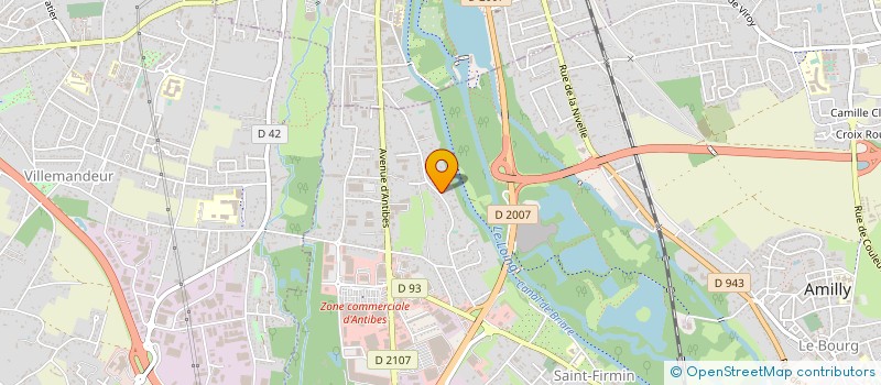 localisation de l'entreprise PROCADIM à AMILLY