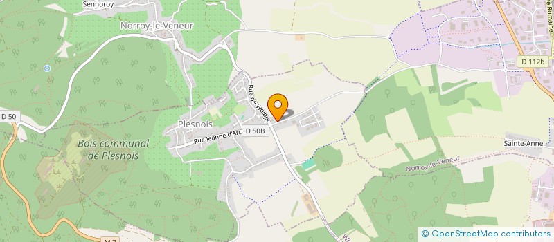 localisation de l'entreprise PROCADO DIFFUSION  PLESNOIS