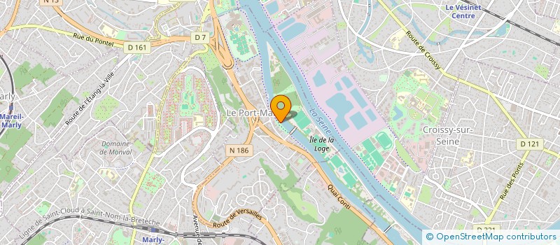 localisation de l'entreprise PROCAPSYS  LE PORT-MARLY