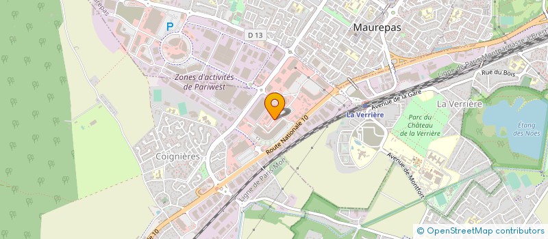 localisation de l'entreprise PROCAR  COIGNIERES