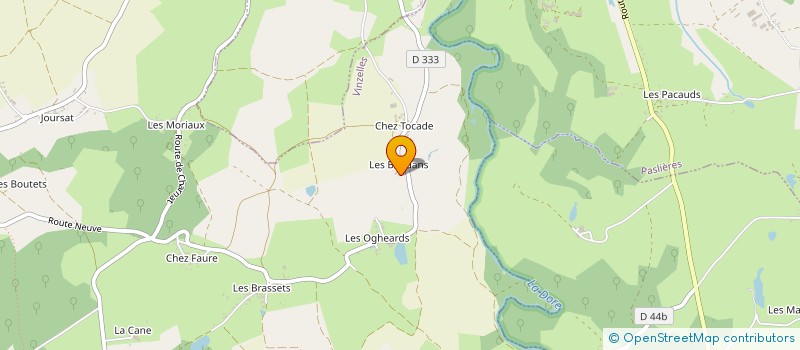 localisation de l'entreprise PROCAR RECYGOM à JOZE