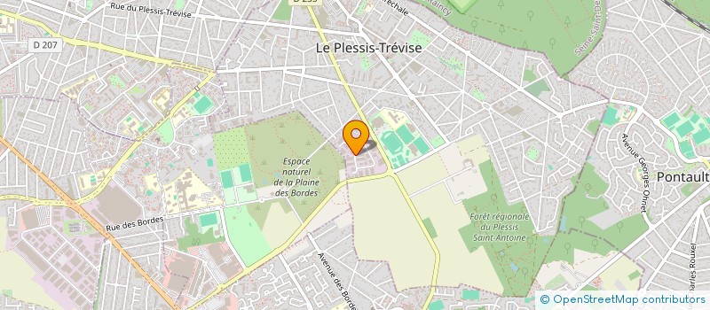 localisation de l'entreprise PROCARBAT à LE PLESSIS-TREVISE