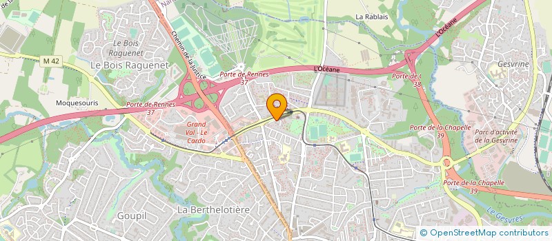 localisation de l'entreprise PROCATIC à NANTES