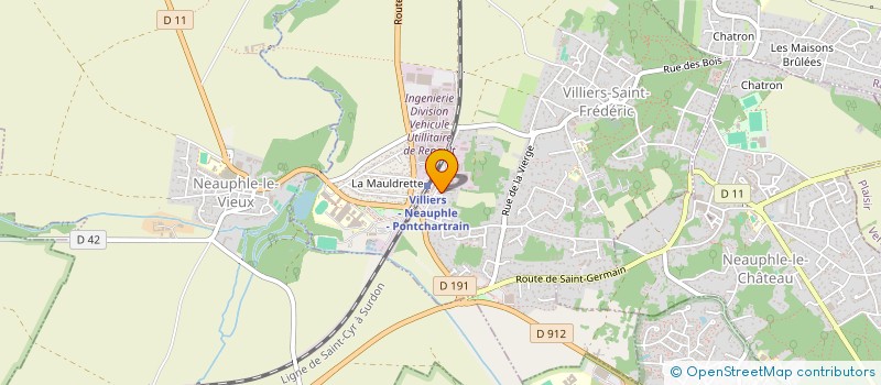 localisation de l'entreprise PROCEDE D'APPLICATIONS CHIMIQUES à VILLIERS-SAINT-FREDERIC