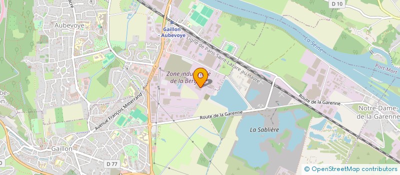 localisation de l'entreprise PROCEDES MANUTENTION STOCKAGE AUTOMATISE à GAILLON