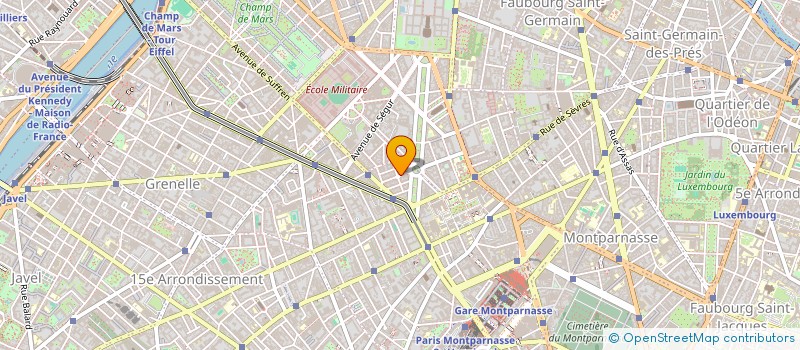 localisation de l'entreprise PROCERATI  PARIS