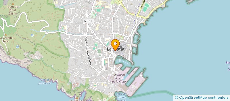 localisation de l'entreprise PROCESO COLECTIVO à LA CIOTAT
