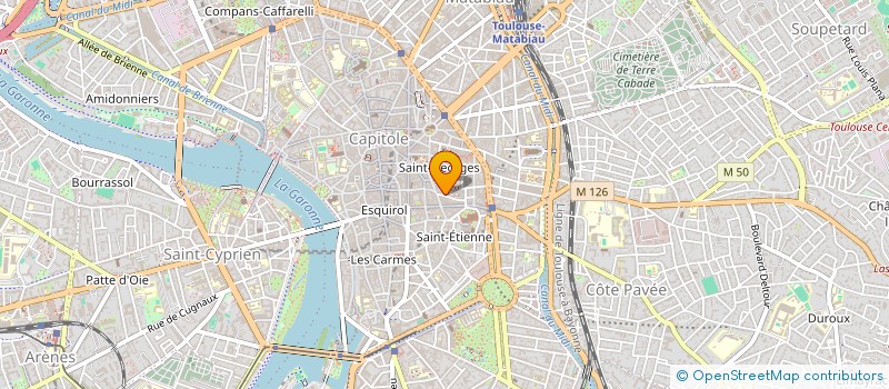 localisation de l'entreprise PROCESS à TOULOUSE