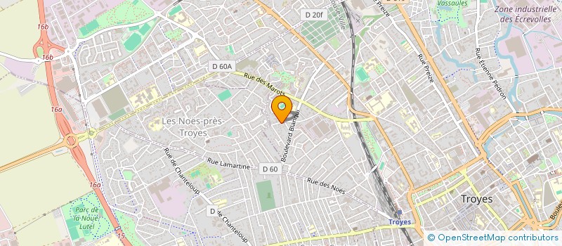 localisation de l'entreprise PROCESS AUTOMATION à TROYES