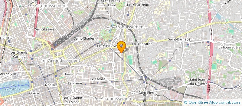 localisation de l'entreprise PROCESS BLEU à MARSEILLE