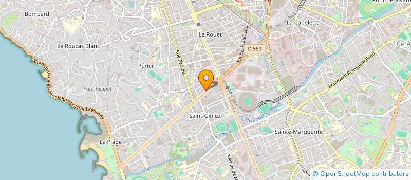 localisation de l'entreprise PROCESS FI à MARSEILLE