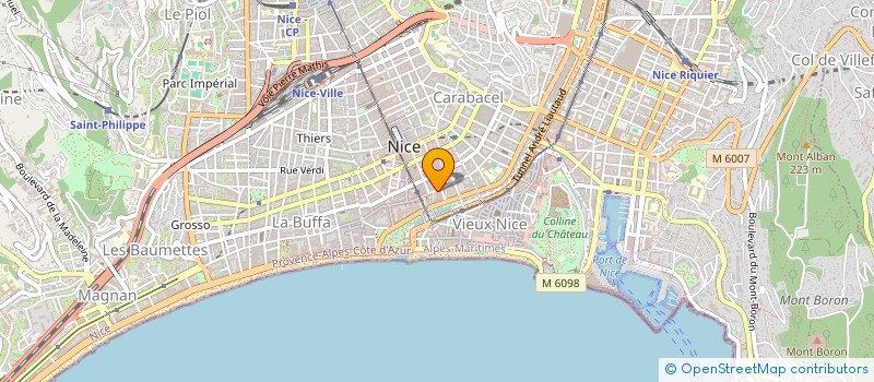 localisation de l'entreprise PROCESS FOR PRF à NICE