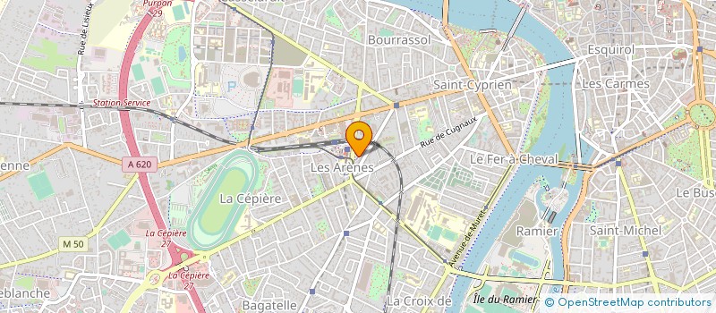 localisation de l'entreprise PROCESS NETTOYAGE INDUSTRIEL à TOULOUSE
