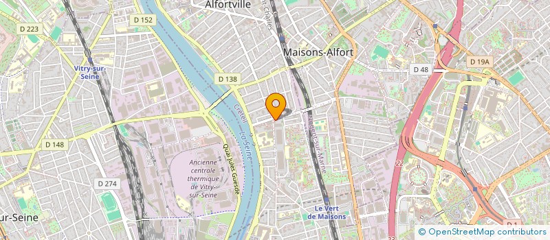 localisation de l'entreprise PROCESS PARTNERS à ALFORTVILLE