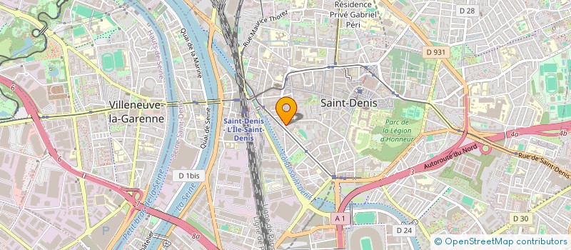 localisation de l'entreprise PROCESS SARL à SAINT-DENIS