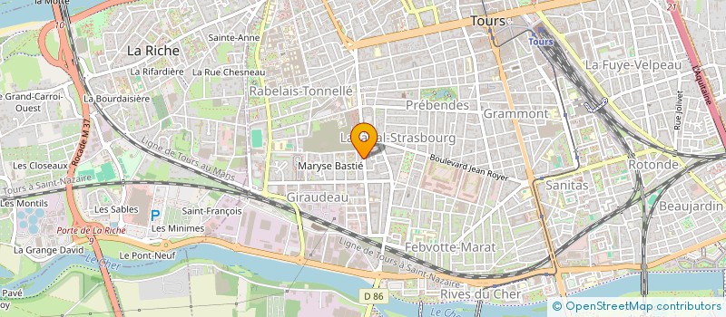 localisation de l'entreprise PROCESS TECHNOLOGIE  TOURS