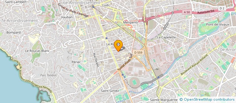 localisation de l'entreprise PROCESSED FRUIT SUPPLIERS à MARSEILLE