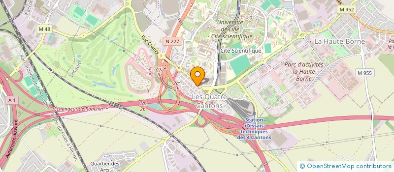 localisation de l'entreprise PROCESSY  BAISIEUX