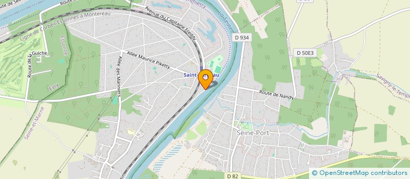 localisation de l'entreprise PROCESTEEM CONSULTANTS à SAINT-FARGEAU-PONTHIERRY