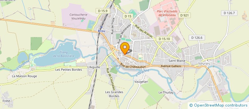 localisation de l'entreprise PROCH'IMMO à BROU