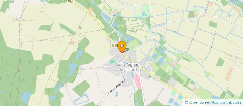 localisation de l'entreprise PROCHASSON SARL  SAINT-AIGNAN-LE-JAILLARD