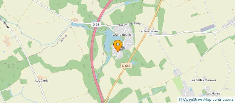 localisation de l'entreprise PROCHE DE VOUS 89  EGRISELLES-LE-BOCAGE