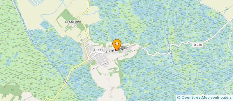 localisation de l'entreprise PROCHE MENARD  MARENNES-HIERS-BROUAGE