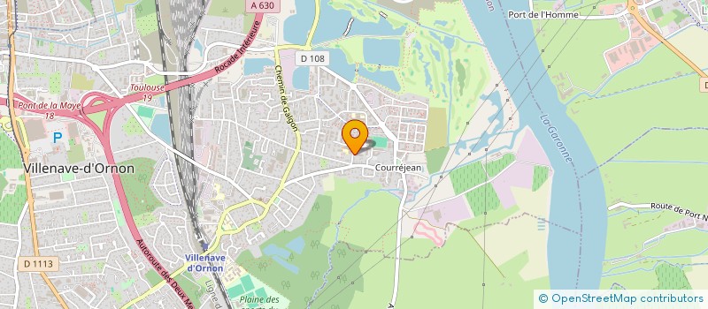 localisation de l'entreprise PROCHES AIDANTS FRANCE  VILLENAVE-D'ORNON