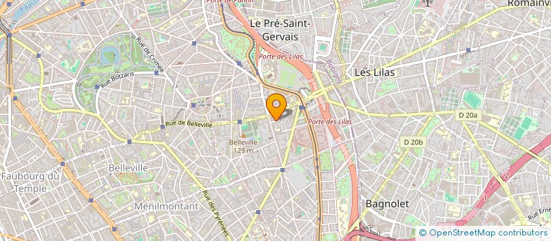 localisation de l'entreprise PROCHIR  PARIS