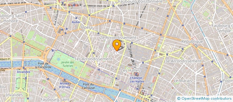 localisation de l'entreprise PROCIAL à PARIS