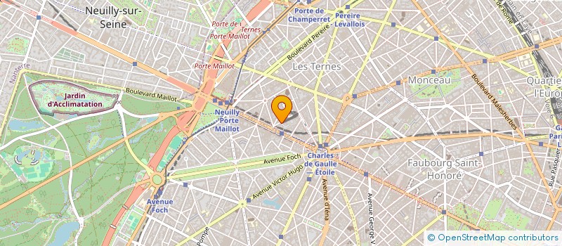 localisation de l'entreprise PROCION à CLICHY