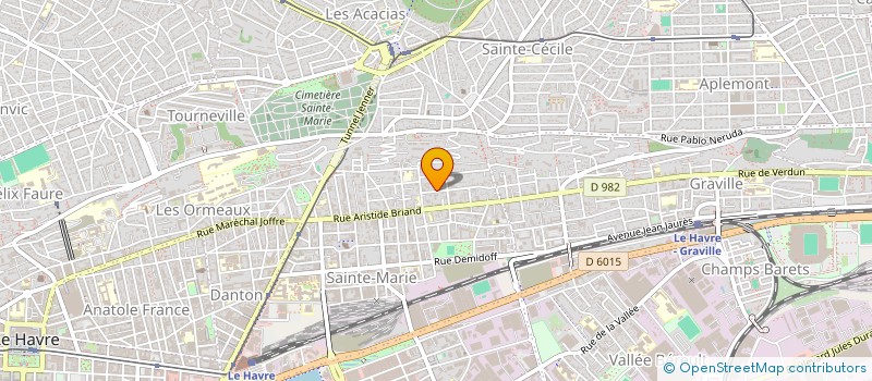 localisation de l'entreprise PROCLEAN à LE HAVRE