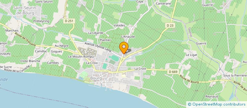 localisation de l'entreprise PROCLEAN-SERVICES à BOURG